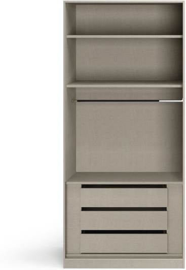 An Image of Caren 2 door Hinged Wardorobe Premium Accessory Package