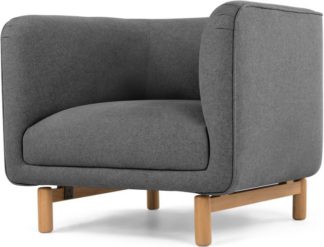 An Image of Becca Armchair, Marl Grey