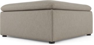 An Image of Victor Modular Sofa Storage Ottoman, Portland Grey