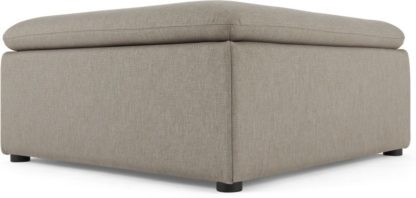 An Image of Victor Modular Sofa Storage Ottoman, Portland Grey