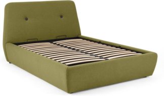 An Image of Edwin King Size Bed with Storage, Juniper Green