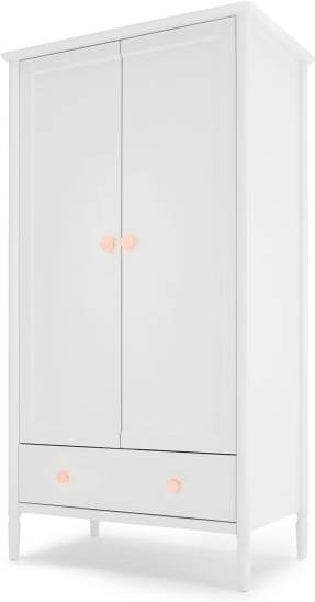 An Image of Hansel Wardrobe, White and Copper