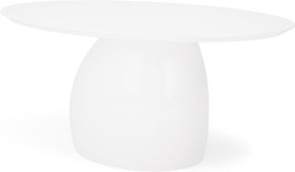 An Image of Rosinda 6 Seat Dining Table, White