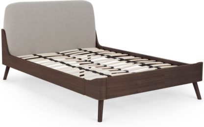 An Image of Ada Kingsize Bed, Dark Stain Oak