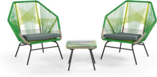 An Image of Copa Garden Aperitif Set, Citrus Green