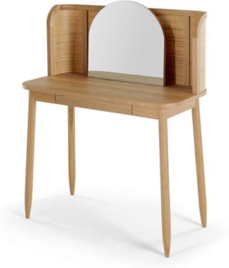 An Image of Liana Dressing Table, Ash & Rattan