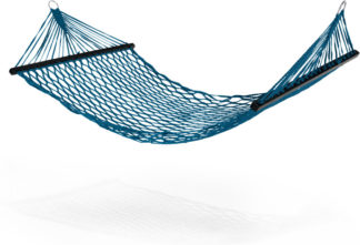 An Image of Rika Large Woven Hammock, Teal