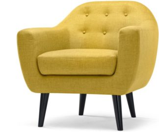 An Image of Ritchie Armchair, Ochre Yellow