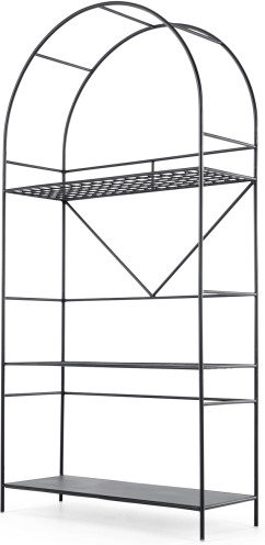 64330d7c56687e8bbb3fae51782ca6eed047cd3bedf708fae6a9b562bae587d0.jpg An Image of Betula Curve Planter Stand, Black