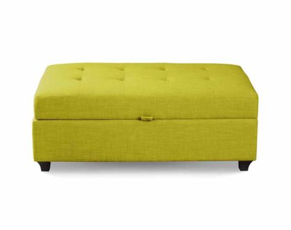 6523a54512ccdc85da5a994dc631d143c7d2cce8dc3b54de12a1da9a40b61971.jpg An Image of Leon Upholstered Ottoman - Lime