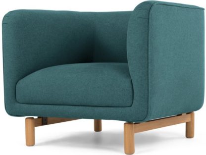 An Image of Becca Armchair, Mineral Blue