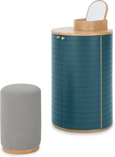 67ebcb6c8c6756c3d37f000cc3eee81b42500c3cc21fefa95a799e89765715d3.jpg An Image of Novak Dressing Table, Ash and Teal