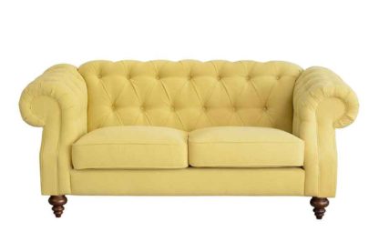 An Image of Buster 2 seat sofa Malaga Mustard