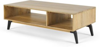 An Image of Lucien Coffee Table, Light Mango Wood