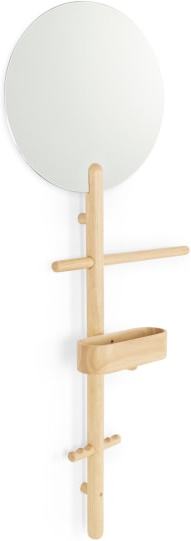 6c8e3d842e618df7b618265e51ee1e6637a7ca31011d698746f3ed6129192553.jpg An Image of Robin Wood Bathroom Storage Caddy with Mirror, Natural
