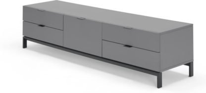 An Image of Marcell Wide Media Unit, Grey