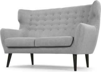 An Image of Kubrick 2 Seater Sofa, Pearl Grey