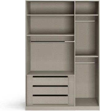 An Image of Caren 3 door Hinged Wardorobe Premium Accessory Package