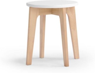 An Image of Linus Stool, Pine and White