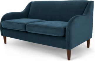 An Image of Helena 3 Seater Sofa, Plush Teal Velvet