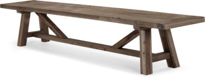 An Image of Iona Extra Large Bench, Solid Pine