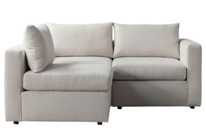 An Image of Miller Two Seat Corner Sofa - Left or Right Hand – Calico