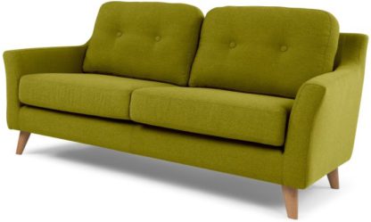 An Image of Rufus 2 Seater Sofa, Leaf Green