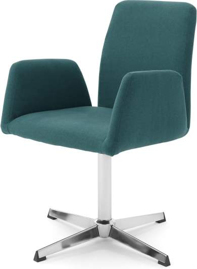 An Image of Grant Office Chair, Mineral Blue