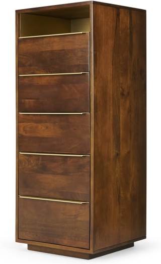 An Image of Anderson Tall Chest of Drawers, Mango Wood