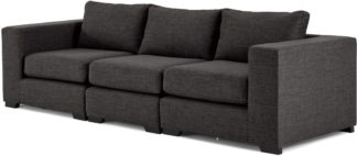 An Image of Mortimer 4 Seater Modular Sofa, Seal Grey