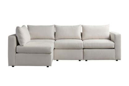 An Image of Miller Three Seat Corner Sofa - Left or Right Hand – Calico