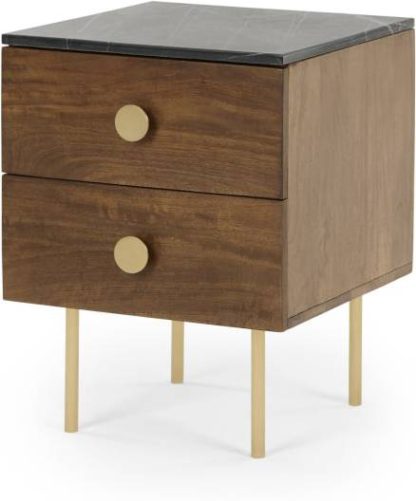 An Image of Marion Bedside Table, Marble