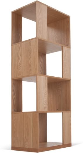 An Image of Kya Shelving Unit, Oak