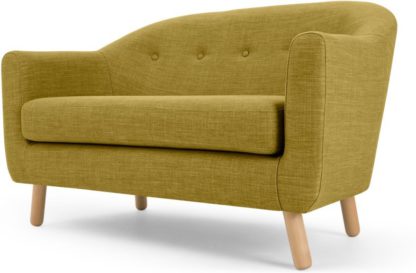 859f353f742c24bed36fe9a6ece5eee2d6d68730cfc019f5ac3f29a822451a79.jpg An Image of Lottie 2 Seater Sofa, Olive Green