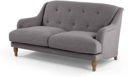 An Image of Ariana 2 Seater Sofa, Graphite Grey