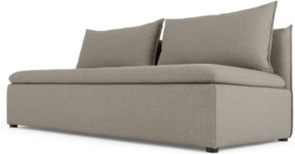 An Image of Victor Modular Sofa Storage Double Seat, Portland Grey