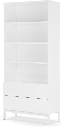 An Image of Marcell Bookcase, White