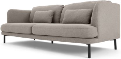 An Image of Herman 3 Seater Sofa, Manhattan Grey