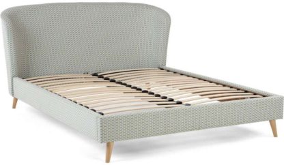 An Image of Lulu super kingsize bed, honeycomb weave