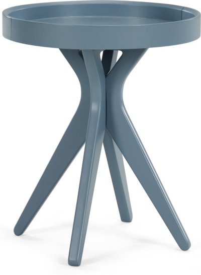 An Image of MADE Essentials Pieta Bedside Table, Grey