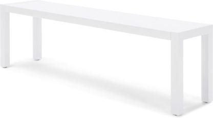 An Image of Bramante Large Bench, White