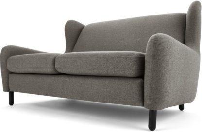 An Image of Rubens 2 Seater Sofa, Nickel Grey