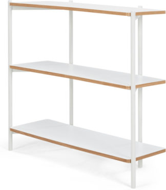 An Image of MADE Essentials Mino Wide Shelves, White