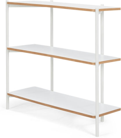 An Image of MADE Essentials Mino Wide Shelves, White