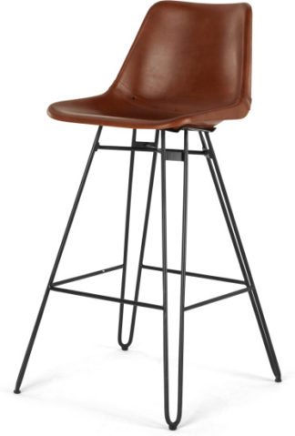 An Image of Kendal Barstool, Tan and Black