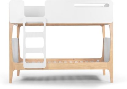 An Image of Linus Bunk Bed, Pine and White