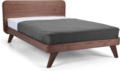 An Image of Fonteyn Kingsize Bed, Walnut