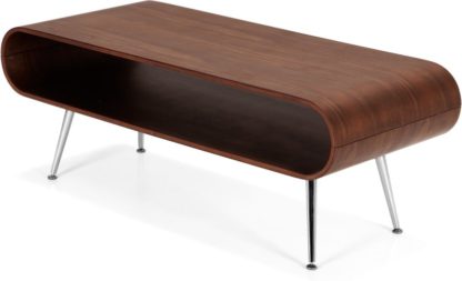 An Image of Hooper Storage Coffee Table, Walnut