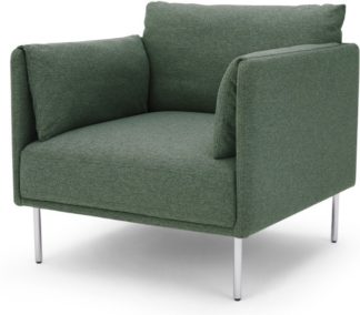 An Image of Mitski Accent Armchair, Darby Green