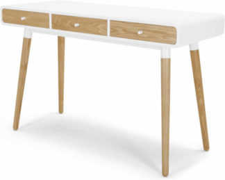An Image of Edelweiss Desk, Ash and White